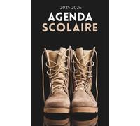 Agenda Scolaire 2025 2026: Planificateur journalier 1 Jour Par Page Pour fille et garcon - De Septembre 25 à Juillet 26 - Fourniture scolaire cm1 cm2 lycée collège étudiant - Couverture Militaire