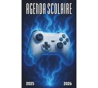 Agenda Scolaire 2025 2026: Planificateur journalier 1 Jour Par Page Pour fille et garcon - De Septembre 25 à Juillet 26 - Fourniture scolaire cm1 cm2 lycée collège étudiant - Couverture Gamer