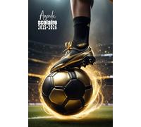 Agenda Scolaire 2025-2026: Planificateur Journalier de Septembre à Juillet - Pour Élèves de Primaire, Collège et Lycée - Football