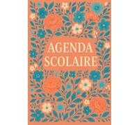 Agenda Scolaire 2025-2026 - Planner Floral Élégant avec Roses et Design Français