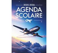 Agenda Scolaire 2025-2026: Planner quotidien tendance pour ados | Journal scolaire moderne pour collège et lycée