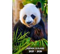 Agenda Scolaire 2025 2026: Pour Les Gens Qui Aiment Panda, Organisateur Journalier De Septembre 2025 à Juillet 2026,Planificateur Scolaire Pour étudiants (Primaire, collège, Lycée, Université)