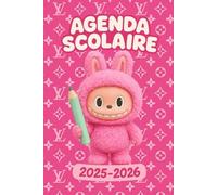 Agenda Scolaire 2025 2026 Rêverie: Organisateur scolaire pour garçons & filles - Format 6×9 in | De septembre à août | Vue mensuelle face-à-face & ... paires | Sommaire intégré & suivi d’objectifs