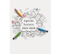 Agenda scolaire 2025-2026: Spécialement conçu pour les enfants DYS - couleurs, clarté, efficacité