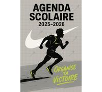 Agenda Scolaire 2025 2026 Victoire: Organisateur scolaire pour garçons et filles - De septembre à août | Plans hebdomadaires et vue mensuelle face à ... mois aligné au calendrier - Navigation facile