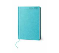 Agenda scolaire 2026-2027 - Agenda scolaire journalier 2026-juillet 2027 - Format A4 - Couverture rigide texturée avec ruban marque-page, planning annuel, emploi du temps, pages de notes (bleu