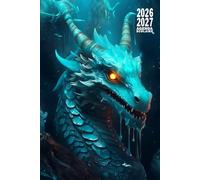 Agenda Scolaire 2026-2027 animaux: Gérez votre temps avec efficacité et atteignez vos objectifs académiques en toute simplicité grâce à notre Planificateur Quotidien au format A5 Couverture dragon
