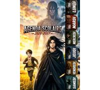 Agenda scolaire 2026-2027 ATTACK ØN T!TAN: De Septembre à Août - Deviens Plus Fort Chaque Jour - Organisateur Anime pour Études et Objectifs