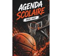 Agenda Scolaire 2026 2027 Basket: Suivi des Notes par Matière, Journal d'Étude, Planning Annuel et Organisateur Hebdomadaire | De Septembre 2026 à Août 2027