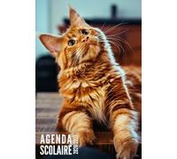 Agenda Scolaire 2026 2027: Chat - Semainier Pour Filles, Garçons, Étudiants, Primaire, Collège et Lycée | De Septembre 2026 à Août 2027