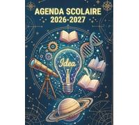 Agenda Scolaire 2026 2027 Collège: Planificateur Journalier de Septembre à Juillet | Cahier de Textes pour Élève avec Calendrier, Notes et Emploi du Temps | Organisateur