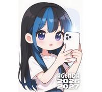 Agenda Scolaire 2026 2027 Fille Selfie: Planificateur Journalier avec Design Esthétique | Cahier de Textes pour Élève de Septembre à Juillet | Organisateur Photo