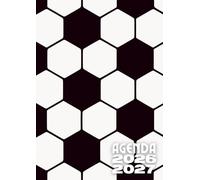 Agenda Scolaire 2026 2027 Football: Planificateur de Match Quotidien avec Design Ballon | Cahier de Textes pour Élève de Septembre à Juillet | Organisateur Sportif