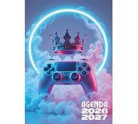 Agenda Scolaire 2026 2027 Gamer: Planificateur journalier inspiré de l’univers gaming