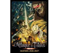 Agenda scolaire 2026-2027 L'Attaque des Titans - Hajime Isayama - Ynnis Editions - relié - Agenda