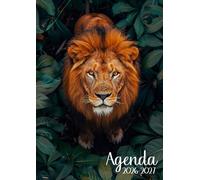 Agenda Scolaire 2026-2027: Lion | Journalier (une page par jour) | 12x17 cm | Format standard | Sept 2026 - juil 2027 | Primaire, collège & lycée | Garçon & fille | Animal sauvage & animaux mignons