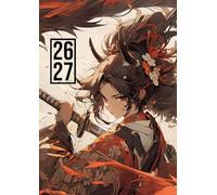 Agenda Scolaire 2026-2027: Manga - Fille & Dragon | Journalier (une page par jour) | 12x17 cm | Format standard | Septembre 2026 - juillet 2027 | Collège et Lycée | Japon | Animé fantastique