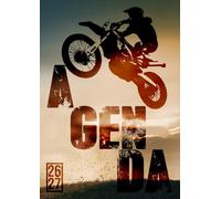 Agenda Scolaire 2026-2027: Motocross | Journalier (un jour une page) | 12x17 cm | Format standard | Sept 2026 - juil 2027 | Français | Collège & Lycée | Ado garçon | Etudiant, BTS & université