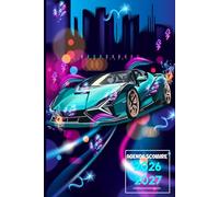 Agenda Scolaire 2026-2027 Voiture de Course: Planificateur Journalier 1 Page par Jour - Pour Étudiants: Primaire,Collège, Lycée.