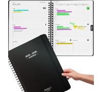 Agenda Scolaire 2026 A4 - Planificateur Semainier Vue Semaine Étudiant Enseignant Université Cahier de Notes Journalier Juillet 2025 à Décembre 2026 Organisation Travail Études Vie Quotidienne