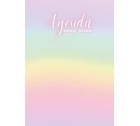 Agenda Scolaire: Agenda Journalier 1 jour Par Page | De Septembre à Juillet | Format Standard 12X17 cm | 280 pages | Agenda Thème Arc en ciel | Couverture Souple|