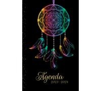 agenda scolaire Attrape-rêve: Planificateur Journalier 1 page par jour de septembre à juillet | Idéal pour élèves en primaire collèges ou lycées | thème capteur de rêve