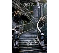 Agenda Scolaire - Cahier de Textes 2026-2027 - 2 Jours par Pages - Thème Gothique - 145 Pages