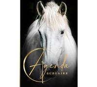 Agenda Scolaire: Collège Fille, Garçon | 6ème 5ème 4ème 3ème | Une page par jour | Primaire CE1, CE2 CM1, CM2 | Lycée | Cheval Blanc | Format A5 | Idéal pour noter les devoirs