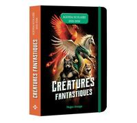 Agenda scolaire créatures fantastiques 2025-2026 - Collectif - Hugo Image - broché - Agenda