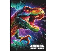 Agenda Scolaire Dinosaure T-REX: Journalier, un Jour par Page | De Juillet à Septembre | 12x17 cm Format Standard | Ecole Primaire, Collège, Lycée | ... Fille, Ado | Tyrannosaure, Reptile, Animaux