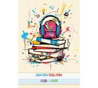 Agenda Scolaire DYS 2026-2027: Format A5 | Dyspraxie, Dysgraphie, Dyslexie | Méthode 4 Lignes Colorées (Terre Herbe Ciel Feu) | 1 Jour par Page Sans Surcharge Visuelle | Enfant Primaire Collège