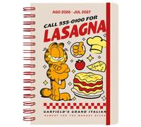 Agenda scolaire Erik Garfield 14,8x21cm (2026/2027)