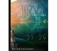 Agenda Scolaire Français 2025-2026: Pour le Collégial et Universitaire ou pour la Vie Personnelle et Professionnelle - Lac: Semainier Gratitude 8.5" x 11" - 137 Pages avec Thématique Nature