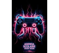 Agenda Scolaire Gamer: 2025 2026 Manette De Jeu Pour Garcon De Septembre À Juillet Pour Etudiant De Primaire, Collège, Lycée, Format A5