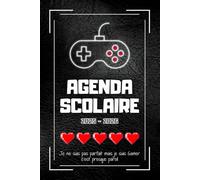 Agenda Scolaire Gamer 2025-2026: Planificateur hebdomadaire & mensuel spécial gaming, septembre 2025 à juillet 2026