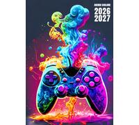 Agenda Scolaire Gamer 2026 2027: Manette De Jeu Pour Garcon De Septembre À Juillet Pour Etudiant De Primaire, Collège, Lycée, Format A5