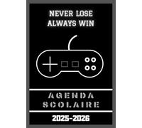 Agenda Scolaire Gamer: Geek Gaming | Format A5 Agenda Journalier Quotidien en Français | Fille Garçon College Lycee Etudiant Primaire