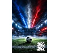 Agenda Scolaire garçon 2026/2027: Gérez votre temps avec efficacité et atteignez vos objectifs académiques en toute simplicité grâce à notre Planificateur Quotidien, format A5 Thème Foot