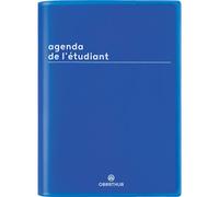 Agenda scolaire journalier Oberthur Collection Boréal Septembre 2026 à Septembre 2027 12,5 x 17,5 cm Bleu