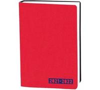 Agenda scolaire journalier Quo Vadis 2021 2022 Galaxy Rouge Rouge G