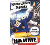 Agenda scolaire Judo 2026-2027: Pour collégiens, lycéens et étudiants - Plus de 45 illustrations sur le judo dans un style manga