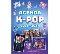 Agenda scolaire K-POP 2026-2027 - Collectif - Larousse - broché - Agenda