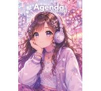 Agenda Scolaire: K-Pop, Manga Fille | Format Standard 12x17 cm | Une Page par Jour | Idéal pour l'école Primaire, Collège, Lycée, Etudiant | Enfant, Fille, Adolescent