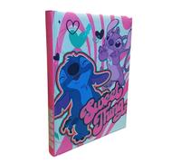 Agenda scolaire Lilo et Stitch Sweet Thing Dolci Pensieri 2025-2026 F.to Standard 20 x 15 cm pour filles + porte-clés Stitch, crayon, étiquettes et stylo multicolore