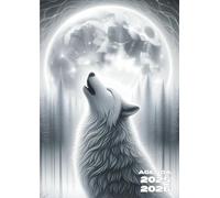 Agenda Scolaire: Loup, Chien, Animaux, Sauvage | Journalier, un Jour par Page | 12x17 cm, Format Standard, Léger | Ecole Primaire, CP, CE1, CE2, CM1, ... Etudiant | Fille, Garçon, Ado, Enfant, Renard