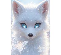 Agenda Scolaire Loup: Journalier, un Jour par Page | de Septembre à Juillet | 12x17 cm, Format Standard, Léger | Ecole Primaire, Collège, Lycée, ... Garçon, Adolescent | Chien, Animaux sauvage