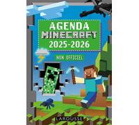 Agenda scolaire MINECRAFT 2025-2026 - Collectif - Larousse - broché - Agenda