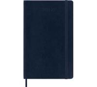 Agenda scolaire Moleskine 2022 2023 Semainier format de poche Souple Bleu Saphir Bleu Saphir G