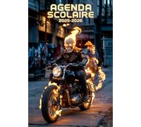 Agenda Scolaire Moto: Fun Motocross Jeux Vidéo Gamer pour Garçon Petit Format A5 Pratique avec Beaucoup d'espace pour noter de Septembre à Juillet Etudiant Primaire, Collège, Lycée, CP, CE1, CM1 CM2