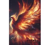 Agenda Scolaire Phoenix: Un Jour par Page, Journalier | 12x17 cm, Format Standard | De Septembre à Juillet | Organisateur et Planificateur Journalier ... Fille, Adolescent | Phenix, Oiseau de Feu